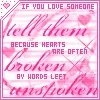 if you love someone
