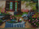 peaceful garden