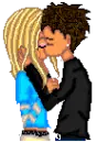 kissing