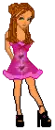 pink dress