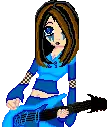 Rocker anime chick
