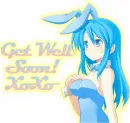 blue bunny