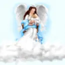 Angel w/baby
