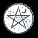 Moon & Stars Pentacle