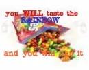 skittles taste the rainbow