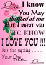Im srry True Love!!
