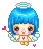 blue hair