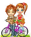 Couple Bikers