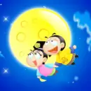 We're flying to the moon