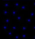 blue and white sparkles