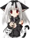 upset gothic girl