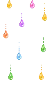 Colorful Raindrops