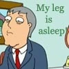 my leg is asleep