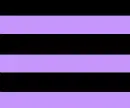 Purple and Black..Stripped