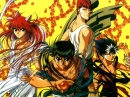Yusuke Urameshi, Kazuma Kuwabara, Jaganshi Hiei, Yoko Kurama