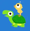 birdie and turtle