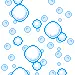 blue bubbles