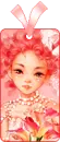 PINK FLOWER AND GIRL