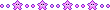 kawaii purple star divider