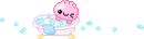 it's bathing!