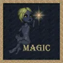 elf glitter frame