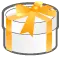 yellow bow