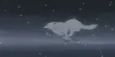 running wolf