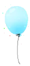 blue balloon