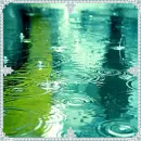 rain is falling
