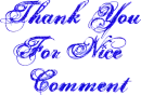 Thank you for  comment