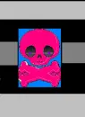 SKULL WITH $TIRP$