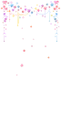 falling flowers