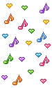 music notes