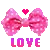pink bow