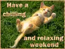 relaxing weekend