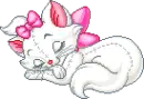 sleeping kitty