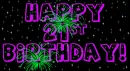 happy 21 birthday