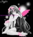 pink and black