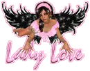 lady love pink angel