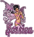 jessica pink brunette fairy