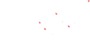 falling red petals