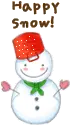 happy snow