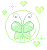 light green buttrfly