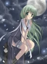 green hair cutie