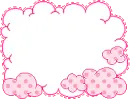 pink clouds