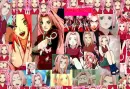 sakura collage