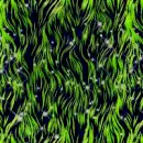 Green fur with some sparkles