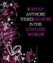 GIVE UP