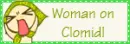 woman on clomid
