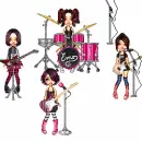 Emo Doll Band By Kiss